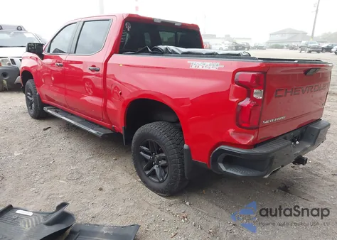 2020 Chevrolet Silverado 1500 4Wd Short Bed Lt Trail Boss из США, поврежденный, VIN 1GCPYFED2LZ343902